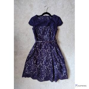 Purple Lace Dress